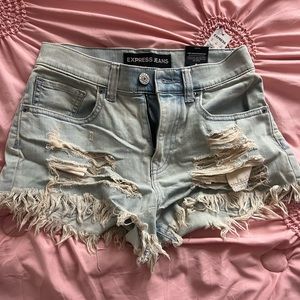 EXPRESS jean shorts - Size 0